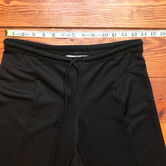 πΈ5/$30πΈ Black Drawstring Lounge Pants, EUC, M - Picture 7 of 10